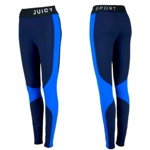 💥Worn Once💥Juicy by Juicy Couture High Waisted Color Block Yoga Leggings XS 💥